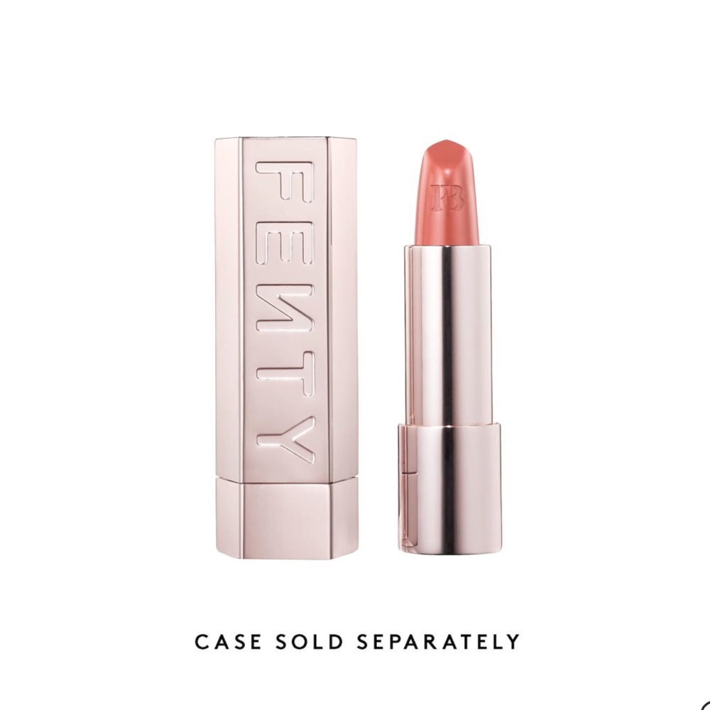 FENTY ICON SEMI MATT LIPSTICK MOTHA LUVA & THE REFILLABLE CASE NWT